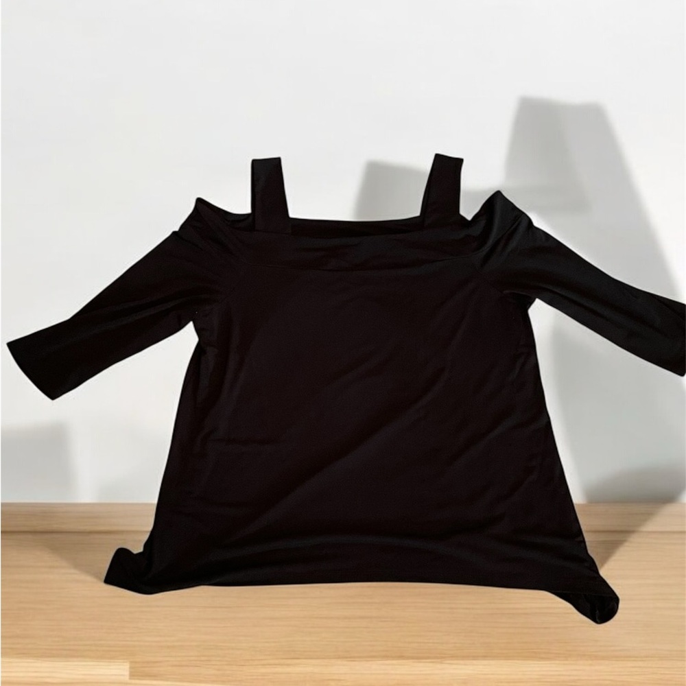 Chic Black Off-Shoulder Top